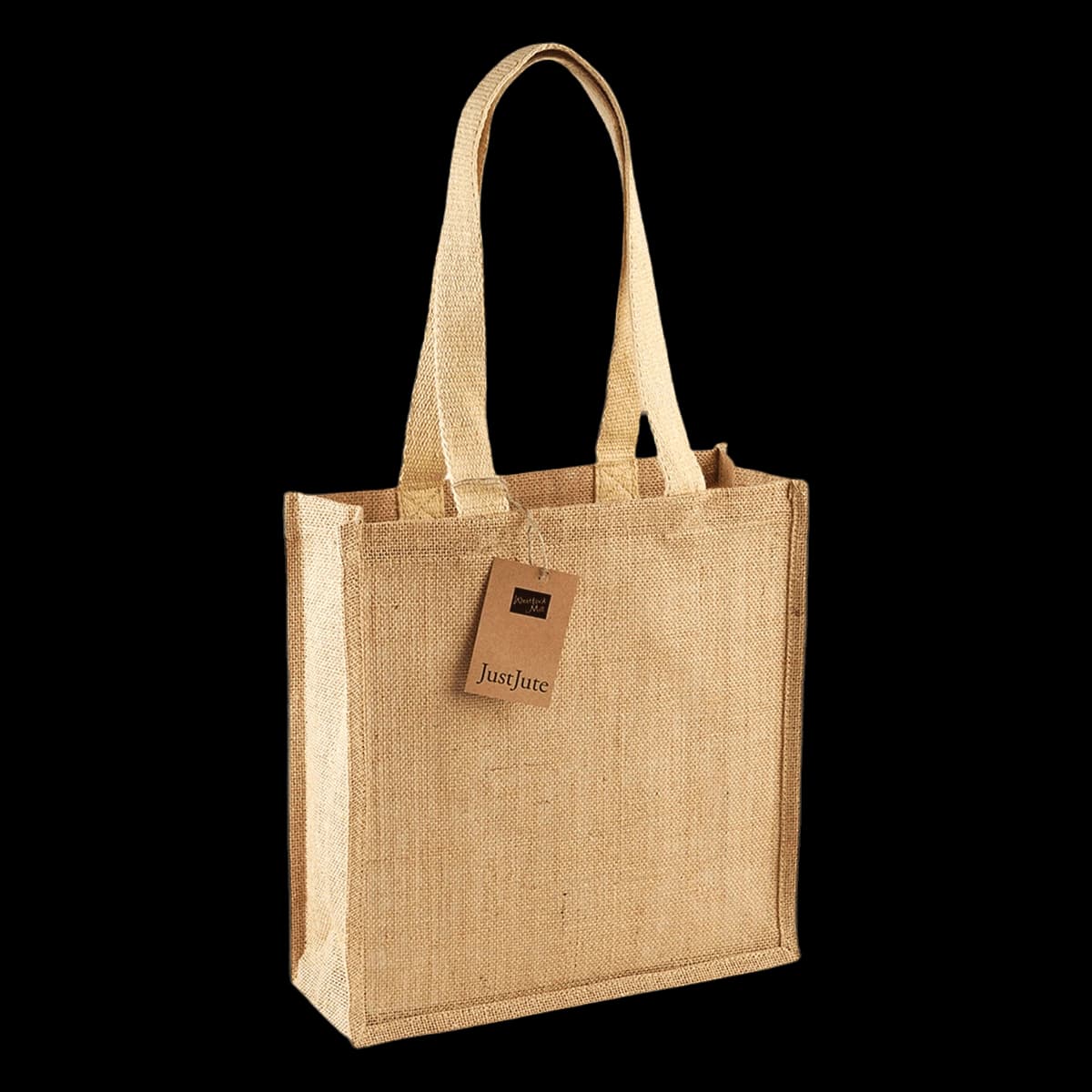 Jute compact tote