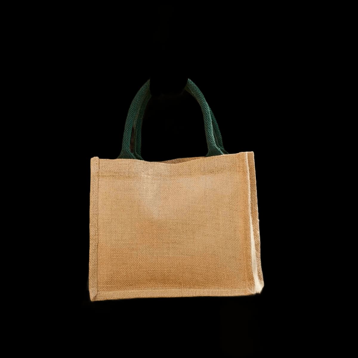 Jute mini gift bag