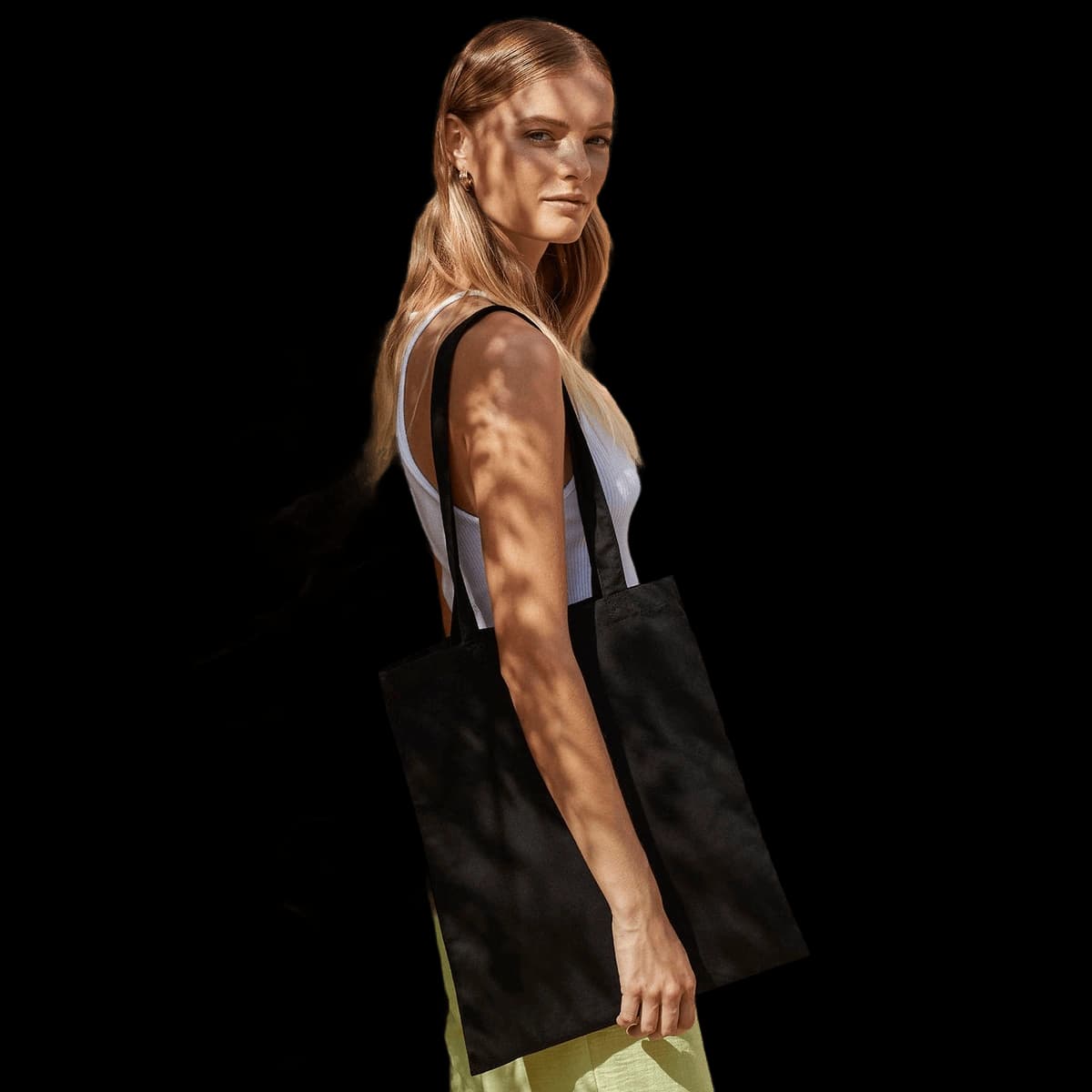 Recycled cotton tote