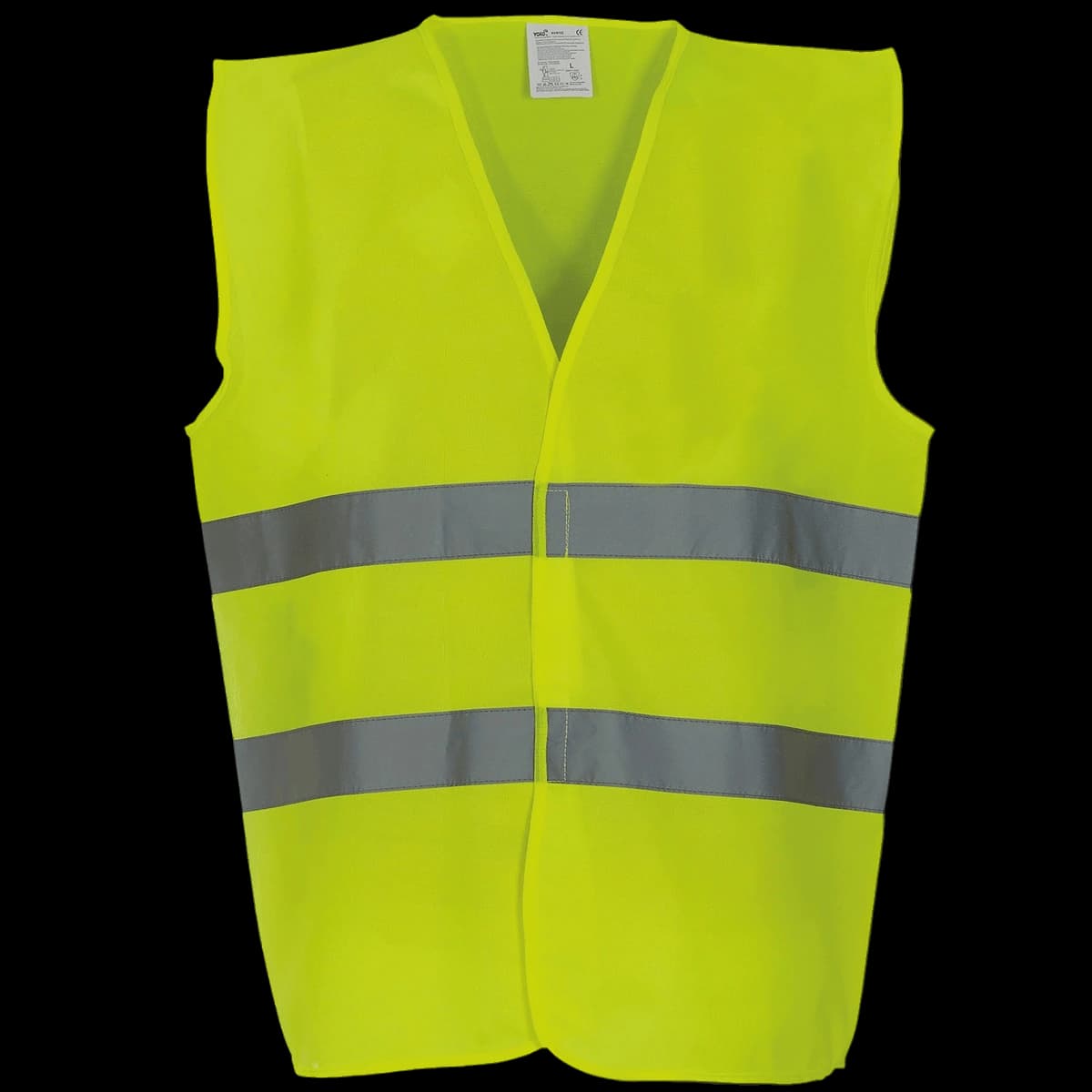 Hi-vis 2-band waistcoat (HVW102)