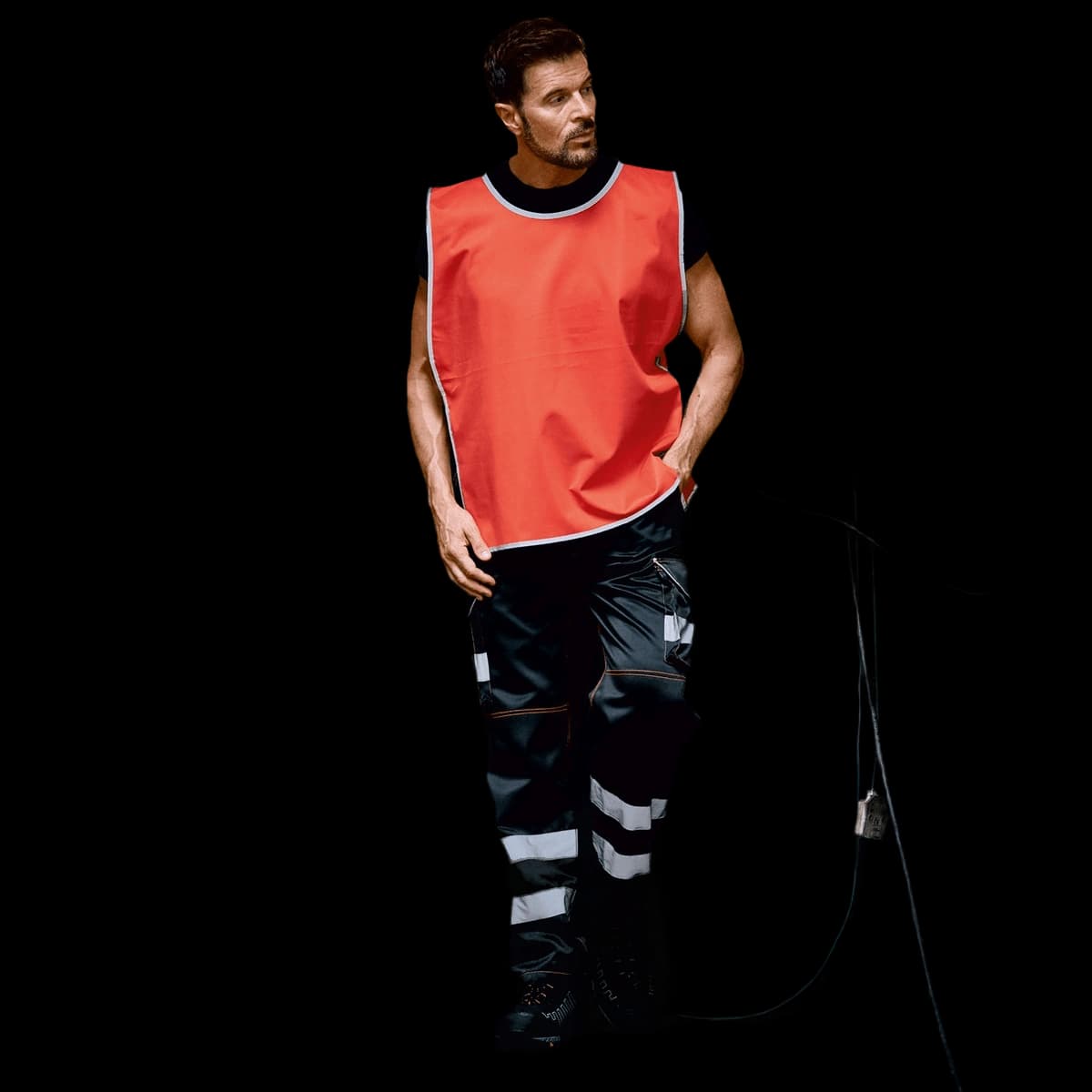 Hi-vis reflective border tabard (HVJ259)