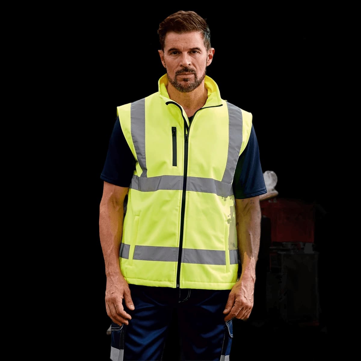 Hi-vis softshell gilet (HV006)