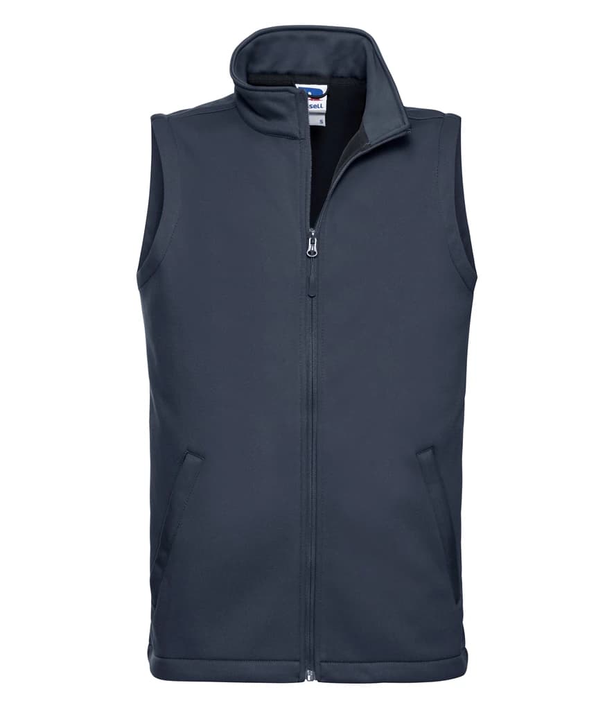 Russell Athletic Smart Soft Shell Gilet — front