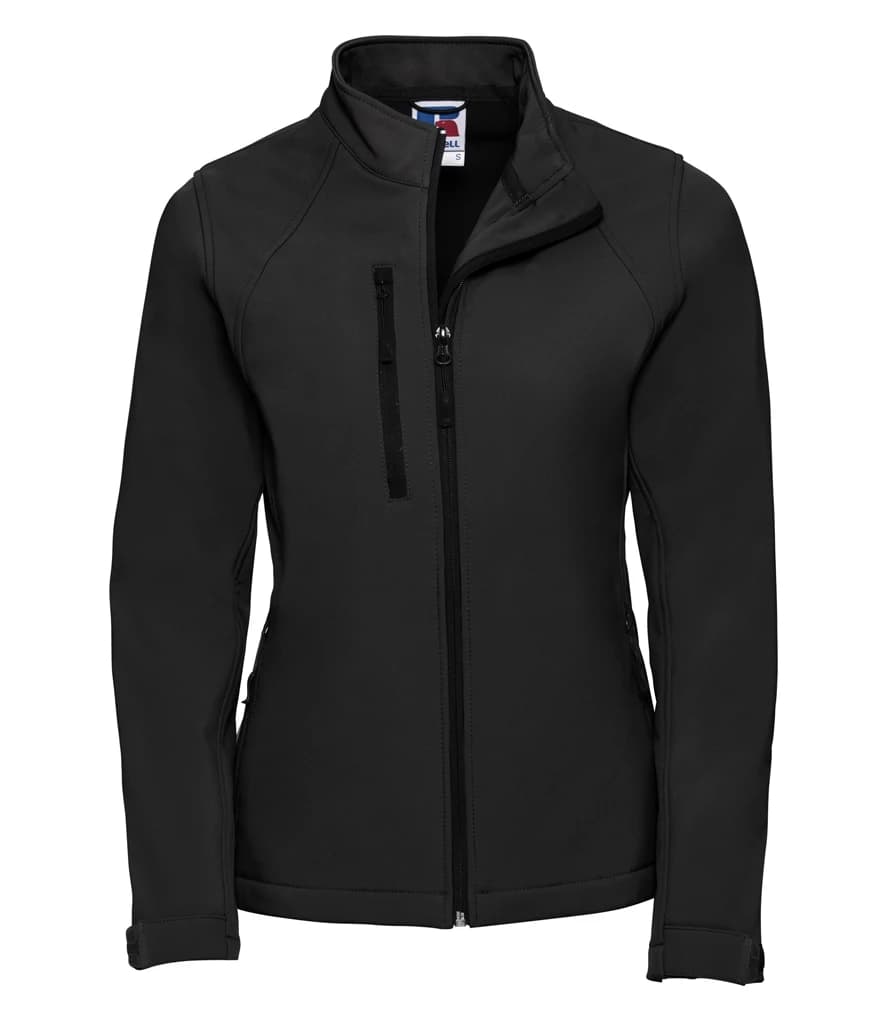 Russell Athletic Ladies Soft Shell Jacket — front