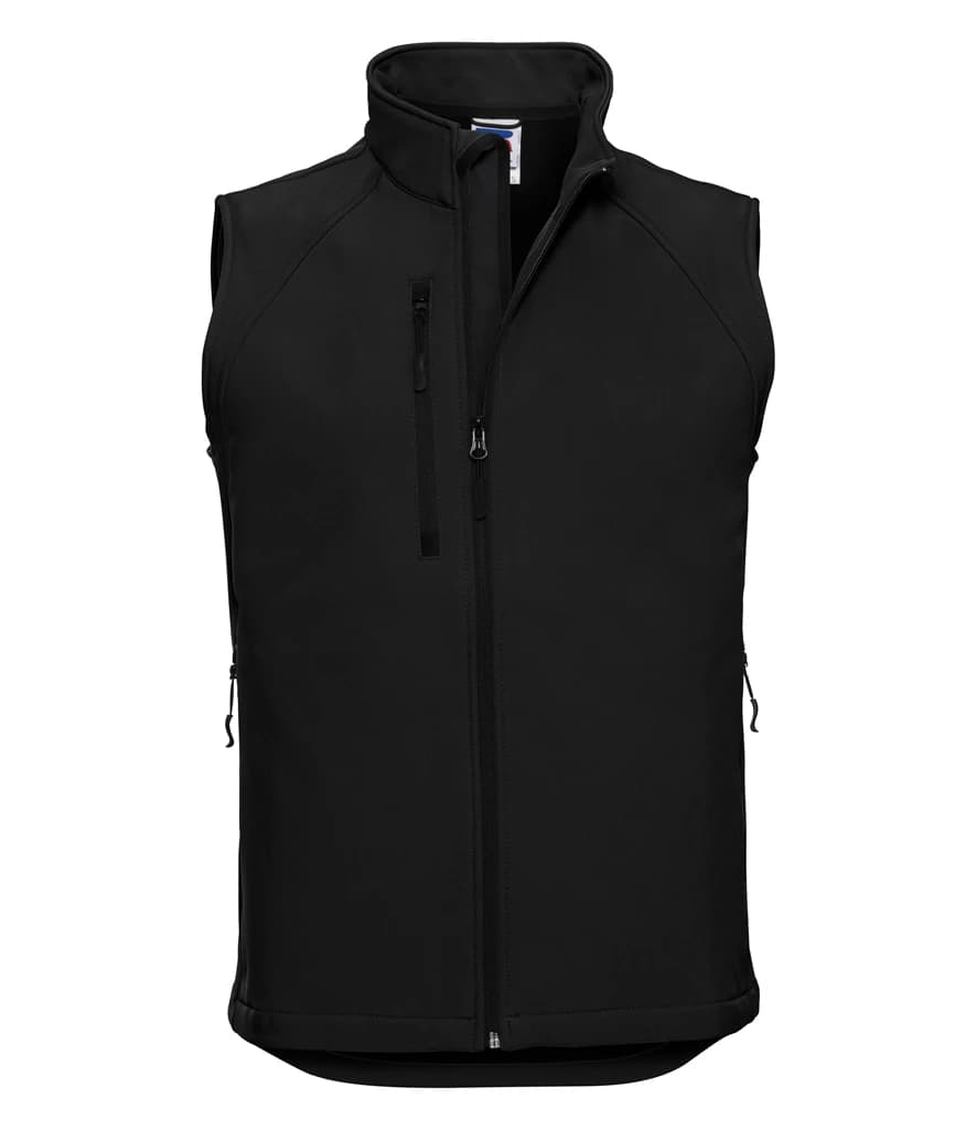 Russell Athletic Soft Shell Gilet — front