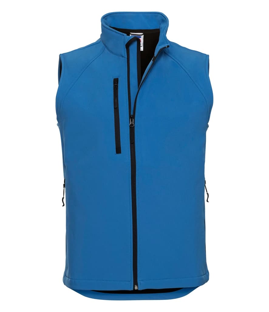 Russell Athletic Soft Shell Gilet — front