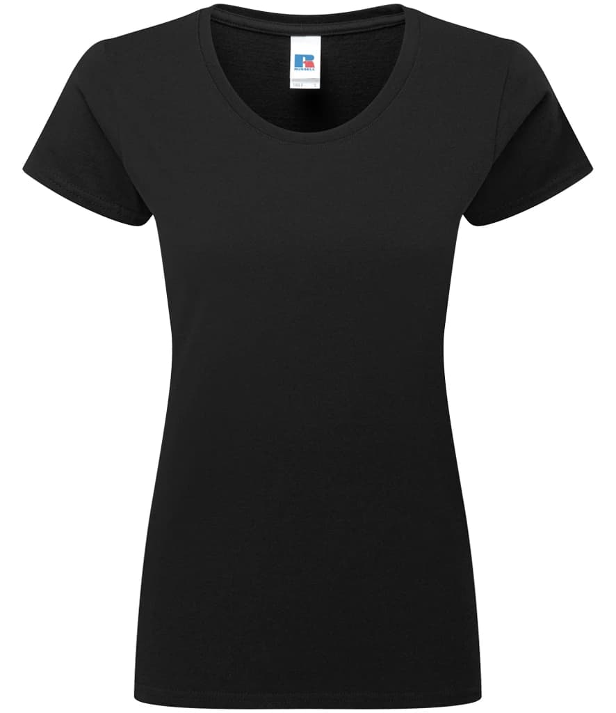Russell Athletic Ladies Authentic Classic Ringspun T-Shirt — front