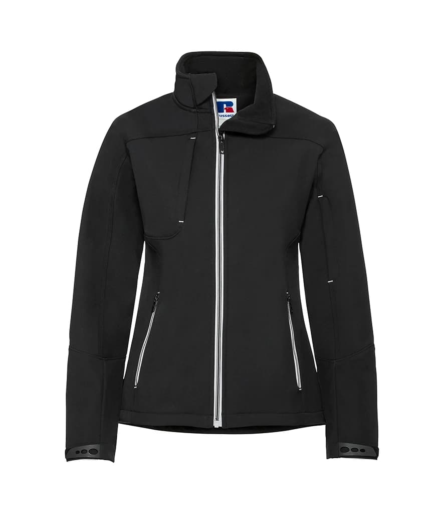 Russell Athletic Ladies Bionic Soft Shell Jacket — front