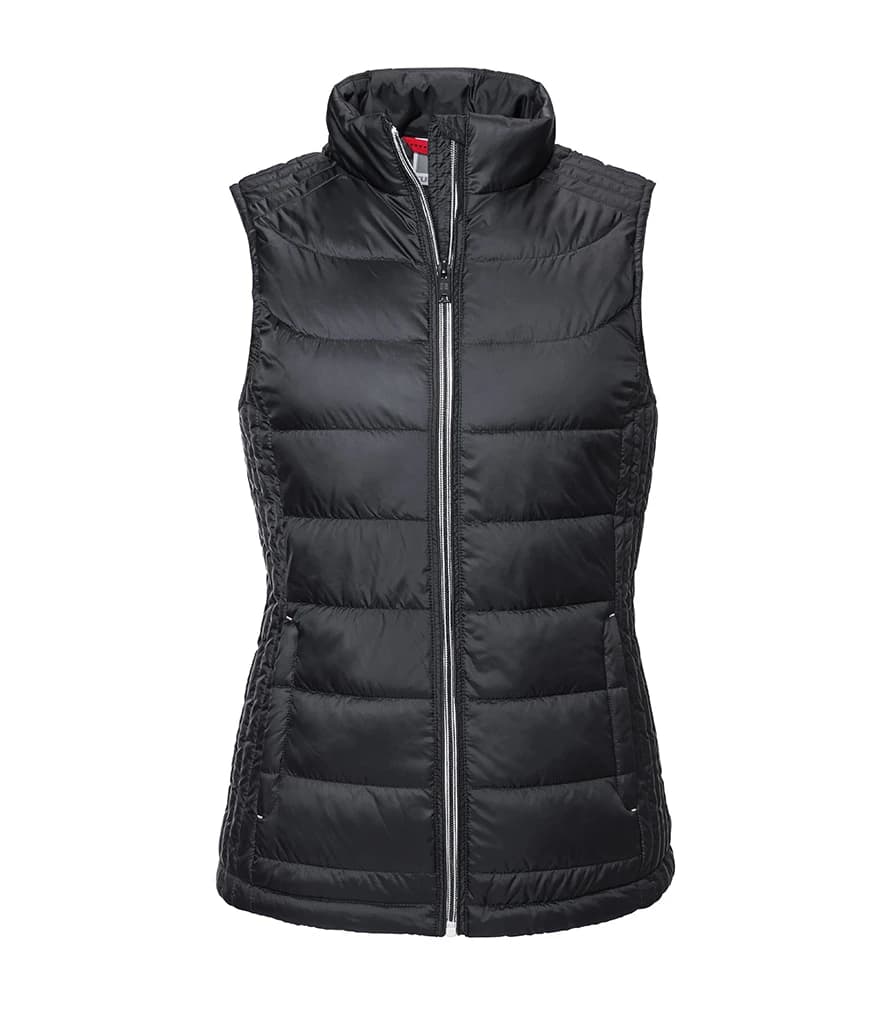 Russell Athletic Ladies Nano Padded Bodywarmer — front