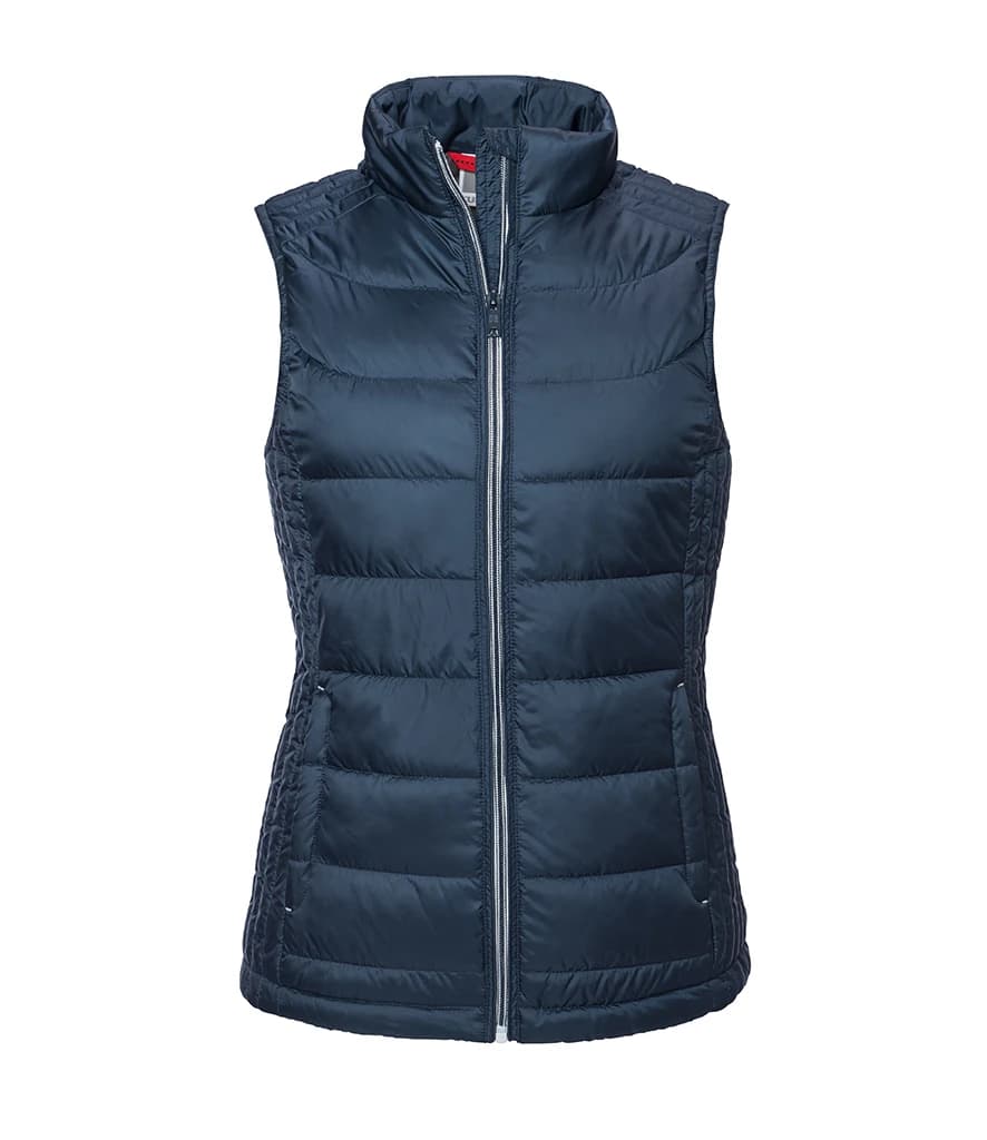 Russell Athletic Ladies Nano Padded Bodywarmer — front