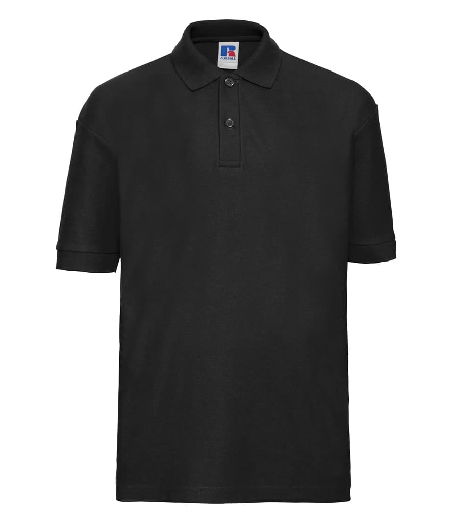 Russell Athletic Kids Poly/Cotton Piqué Polo Shirt — front
