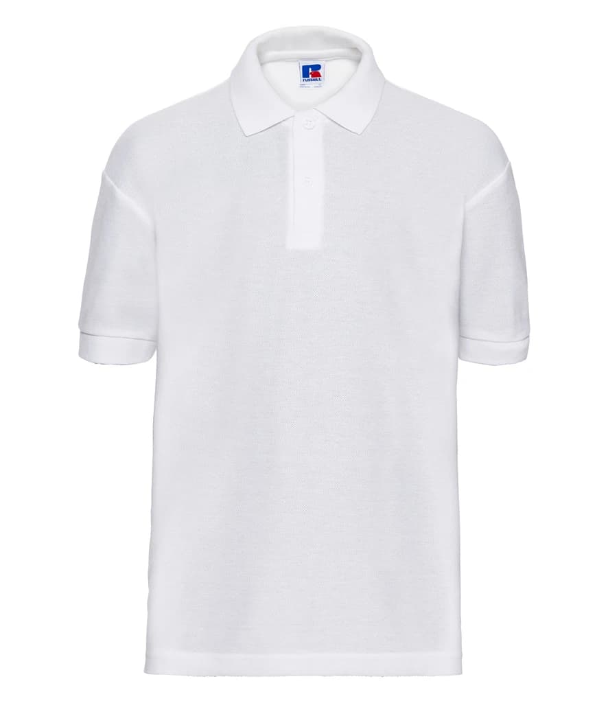 Russell Athletic Kids Poly/Cotton Piqué Polo Shirt — front
