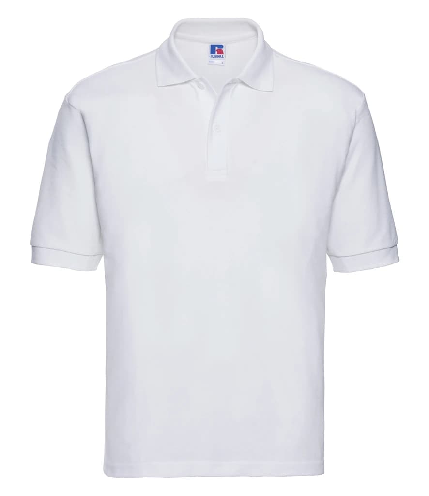 Russell Athletic Poly/Cotton Piqué Polo Shirt — front