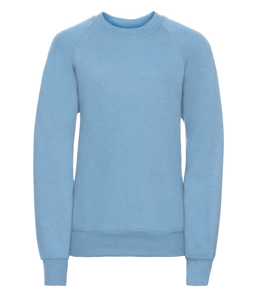 Russell Athletic Kids Raglan Sweatshirt — front
