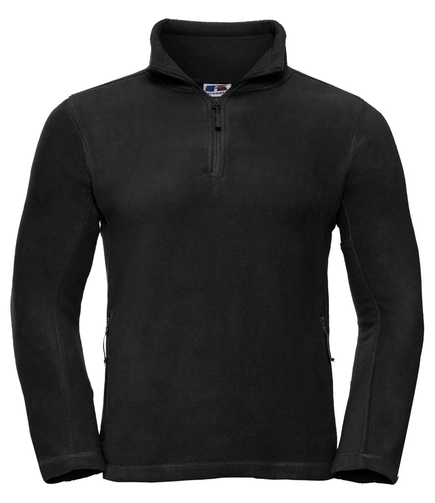 Russell Athletic Zip Neck Outdoor Fleece — front