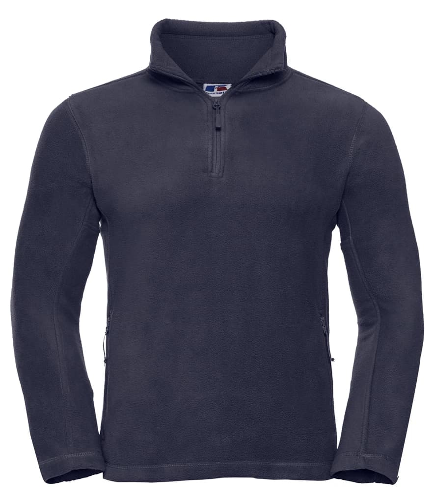Russell Athletic Zip Neck Outdoor Fleece — front
