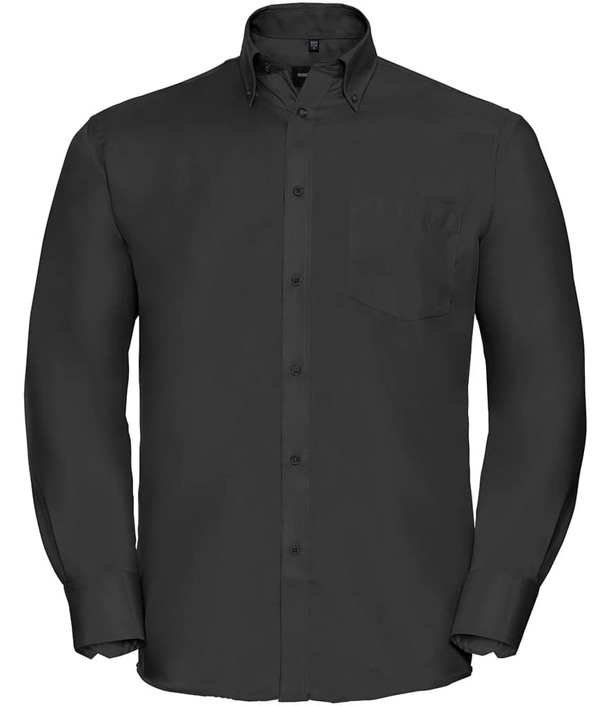 Russell Athletic Collection Long Sleeve Ultimate Non-Iron Shirt — front